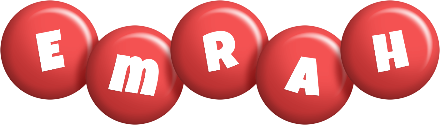 Emrah candy-red logo