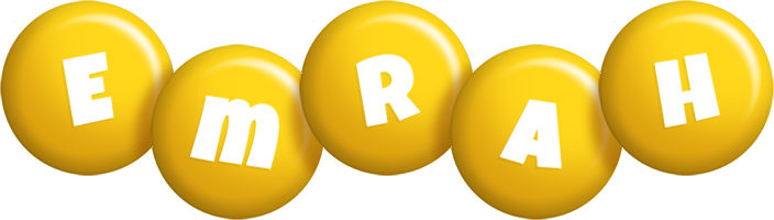 Emrah candy-yellow logo