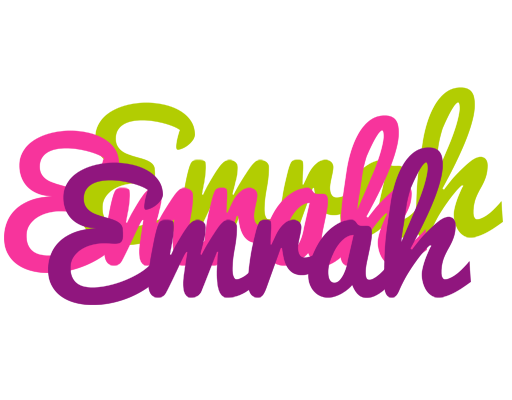 Emrah flowers logo