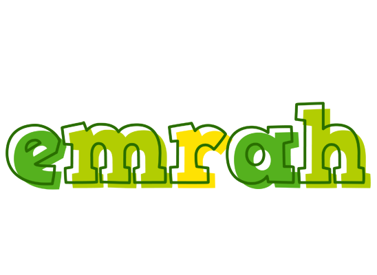 Emrah juice logo