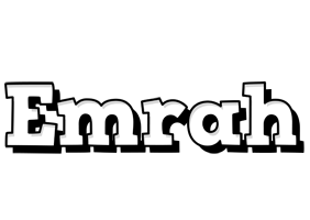 Emrah snowing logo