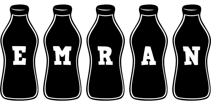 Emran bottle logo