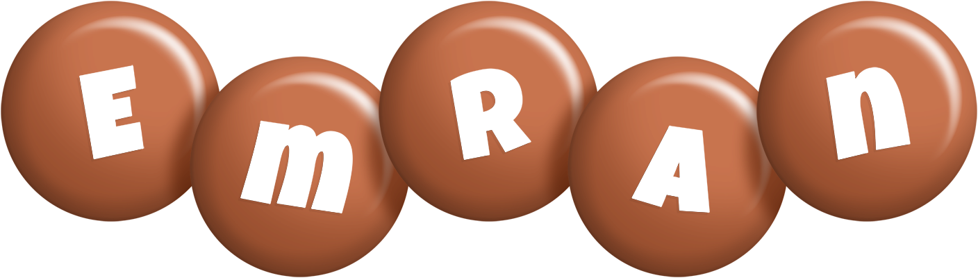 Emran candy-brown logo