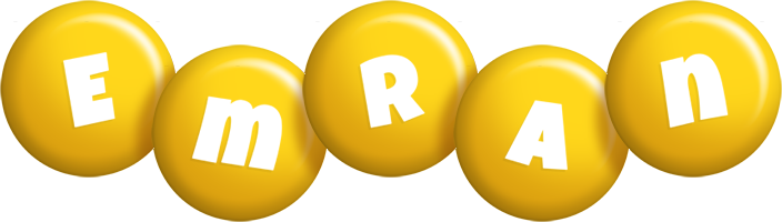 Emran candy-yellow logo