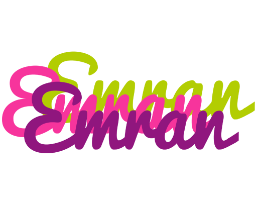 Emran flowers logo