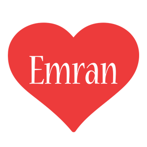 Emran love logo