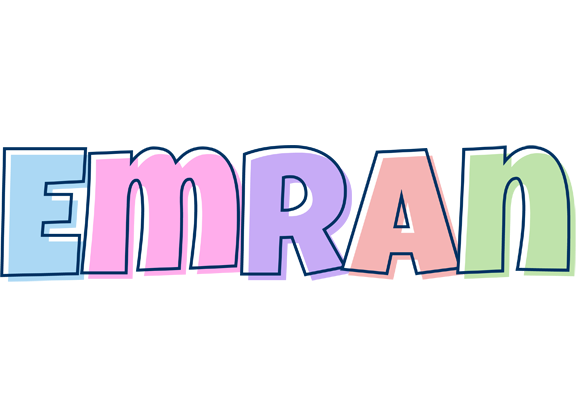 Emran pastel logo