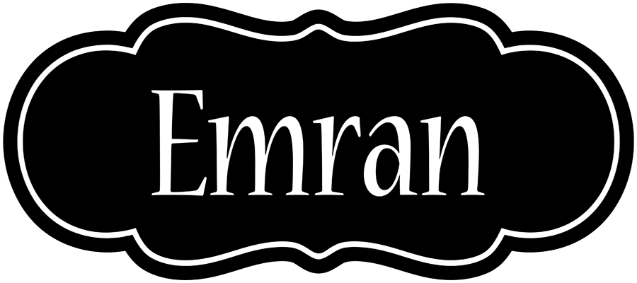 Emran welcome logo
