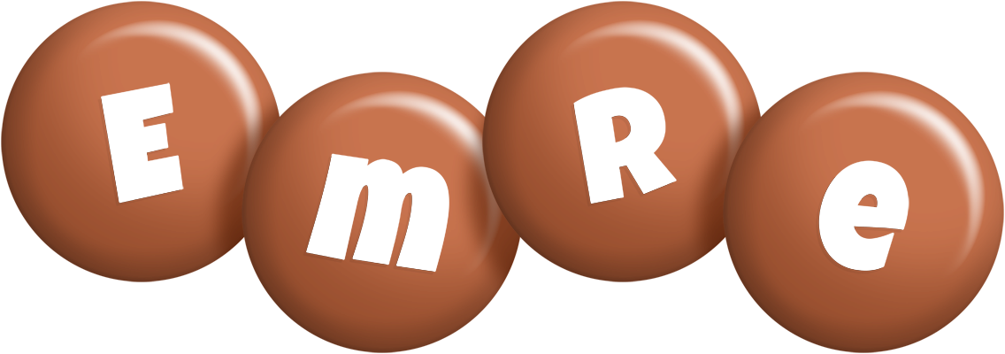 Emre candy-brown logo