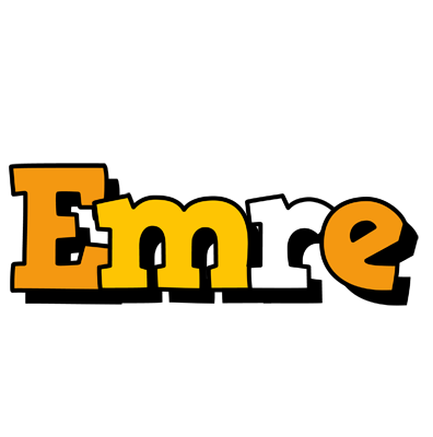 Emre cartoon logo