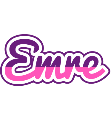 Emre cheerful logo