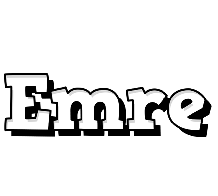 Emre snowing logo