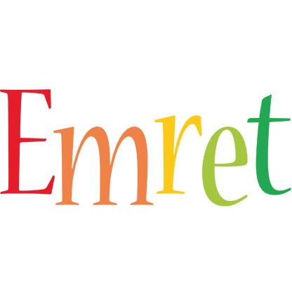 Emret birthday logo