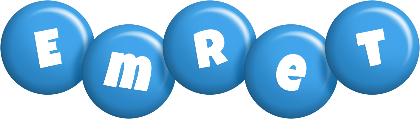 Emret candy-blue logo