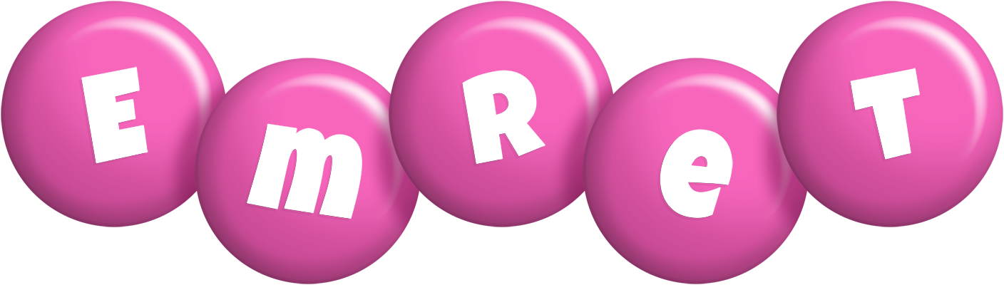 Emret candy-pink logo
