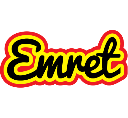 Emret flaming logo