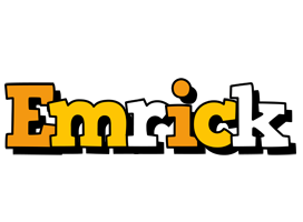 Emrick cartoon logo