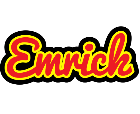Emrick fireman logo
