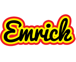 Emrick flaming logo