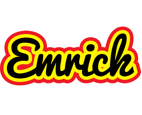 Emrick flaming logo
