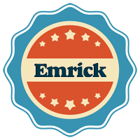 Emrick labels logo