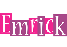 Emrick whine logo