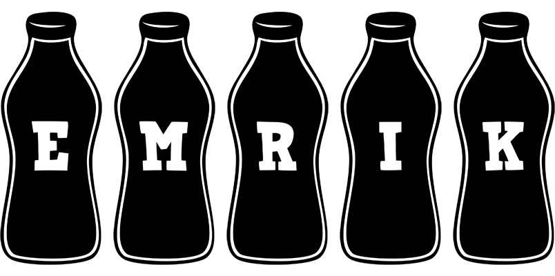 Emrik bottle logo