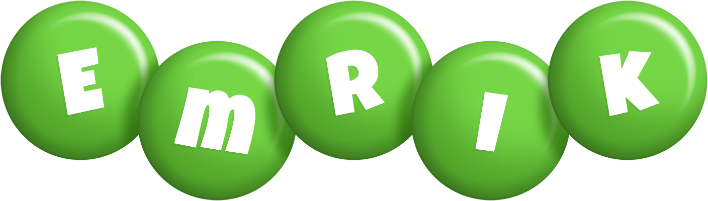 Emrik candy-green logo
