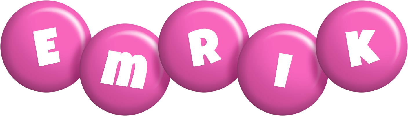 Emrik candy-pink logo