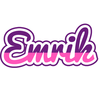 Emrik cheerful logo