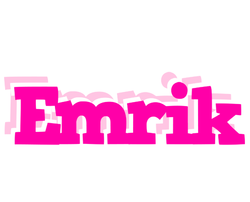 Emrik dancing logo
