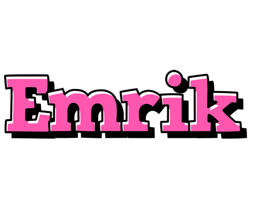Emrik girlish logo