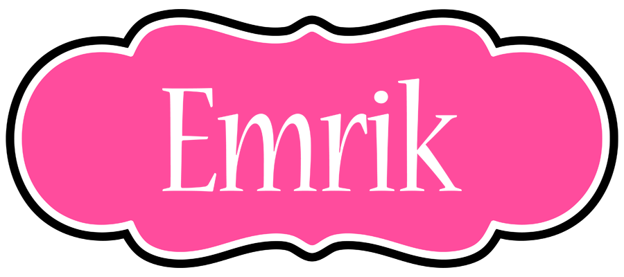 Emrik invitation logo