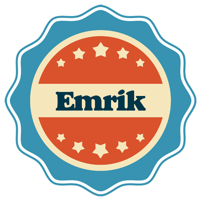 Emrik labels logo