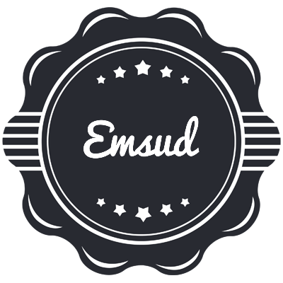 Emsud badge logo
