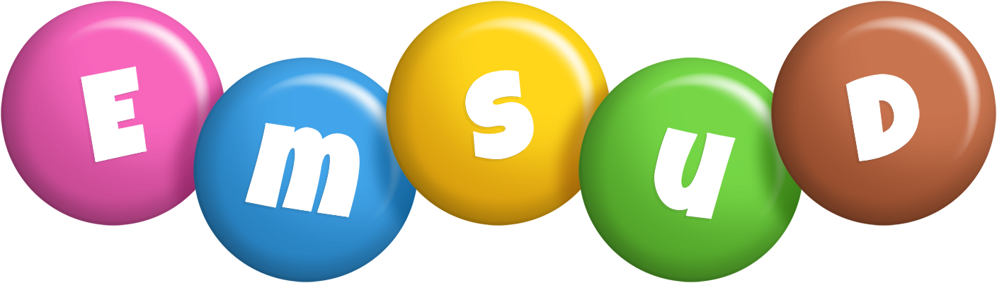 Emsud candy logo