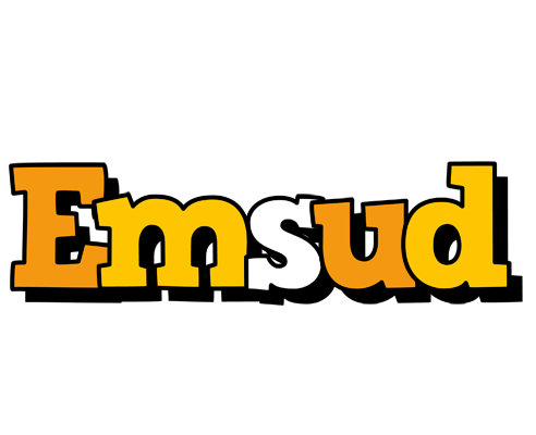 Emsud cartoon logo