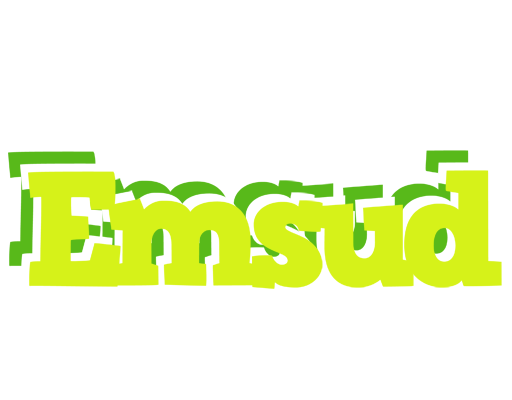Emsud citrus logo