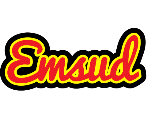 Emsud fireman logo