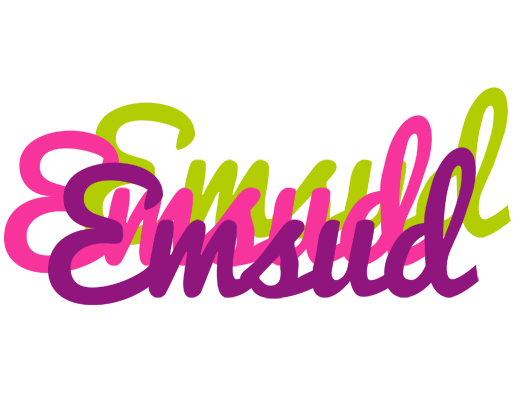 Emsud flowers logo