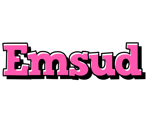 Emsud girlish logo