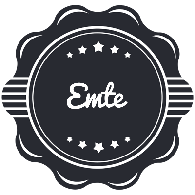 Emte badge logo