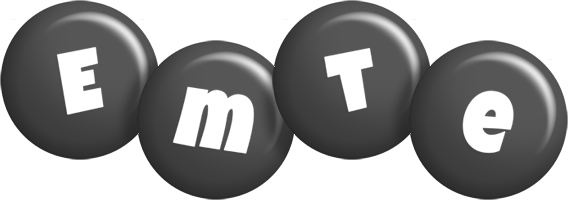 Emte candy-black logo