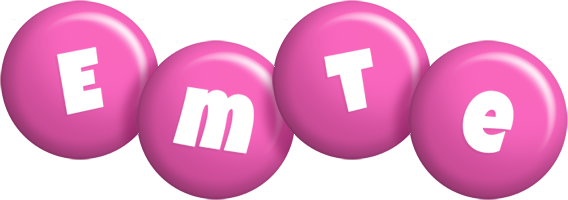 Emte candy-pink logo