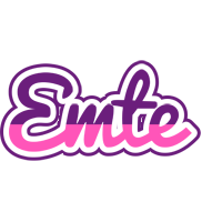 Emte cheerful logo