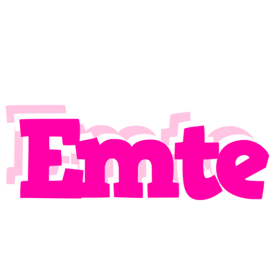 Emte dancing logo