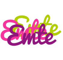 Emte flowers logo