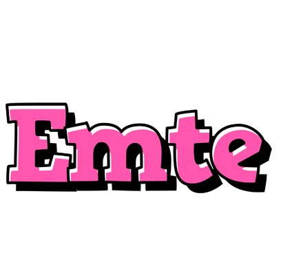 Emte girlish logo