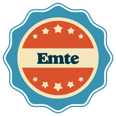 Emte labels logo