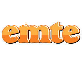 Emte orange logo